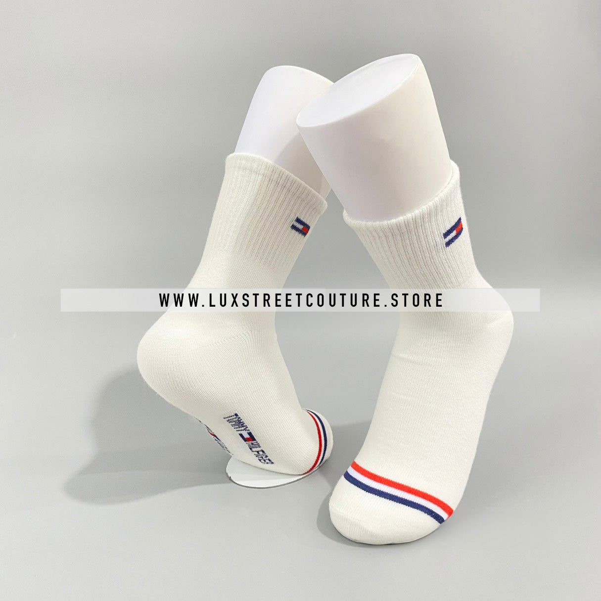 TOMMY HlLFIGER ANKLE SOCKS (3 PAIRS)