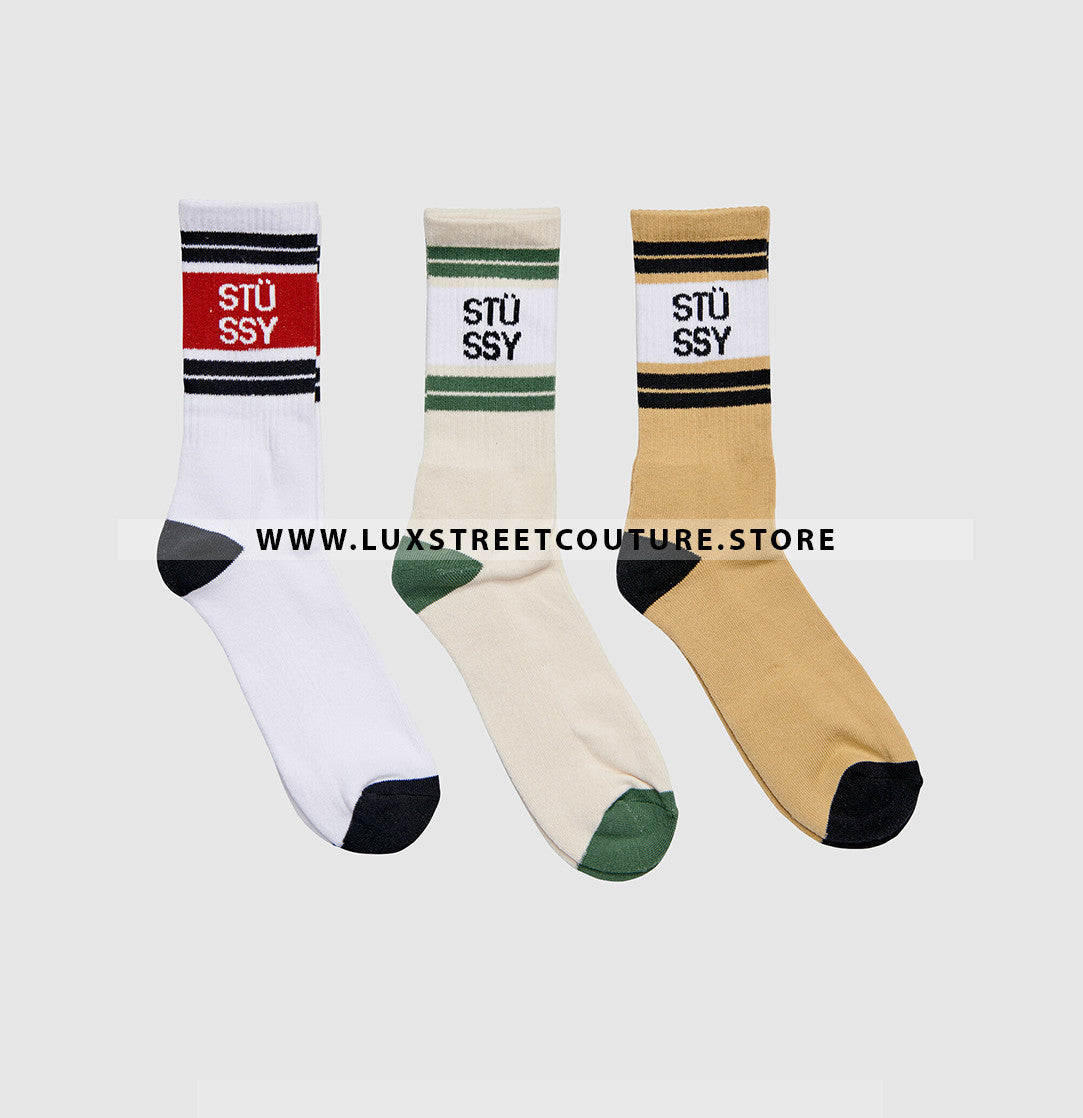 MENS STUSSY SOCK (3 PAIRS)