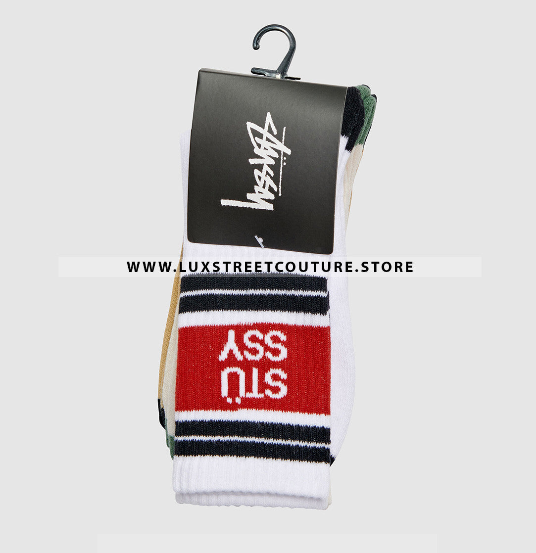 MENS STUSSY SOCK (3 PAIRS)